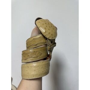 cactus jacks belt Size 38 Brown‎ Men's Leather Belt Western Wear Mexico